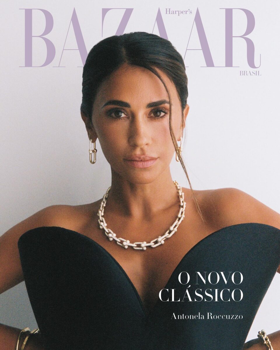 Антонелла Рокуццо снялась для нового издания журнала #BAZAARLook